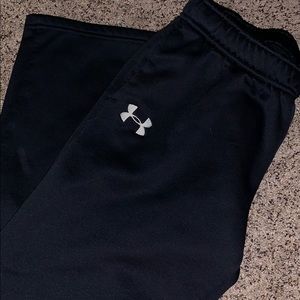 Black youth Under Amour Sweatpants